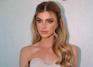 wavy hairstyle...