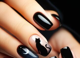 10 Cat-Themed Nail Designs That Are Purr-fectly Stylish