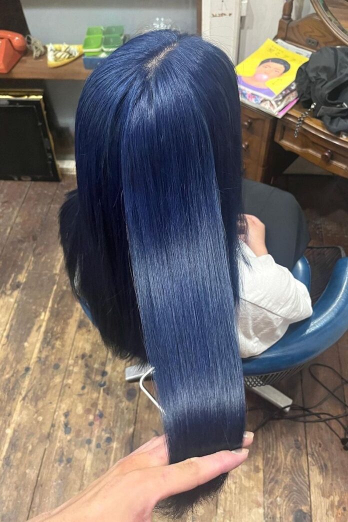 24 Stunning Blue Black Hair Ideas for Every Style