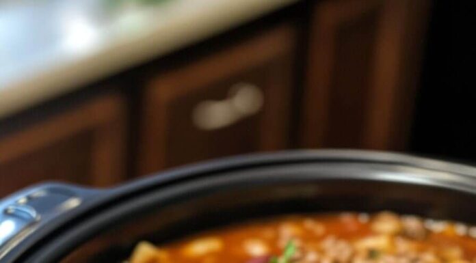 Olive Garden Slow Cooker Pasta Fagioli