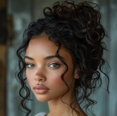 Curly Hair Bridal Hairstyles