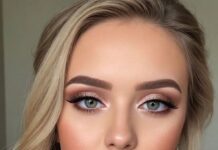 40 Bridal Makeup Looks : Soft Glam Bridal Look