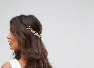 LoveRocks London Flower Cluster Hair Drape