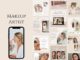 Makeup Artist Instagram Post Templates | Beauty Skincare Instagram Templates | Aesthetic Social Media | Canva Templates